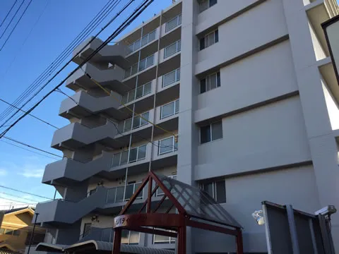 桑名市のマンション 塗替え後